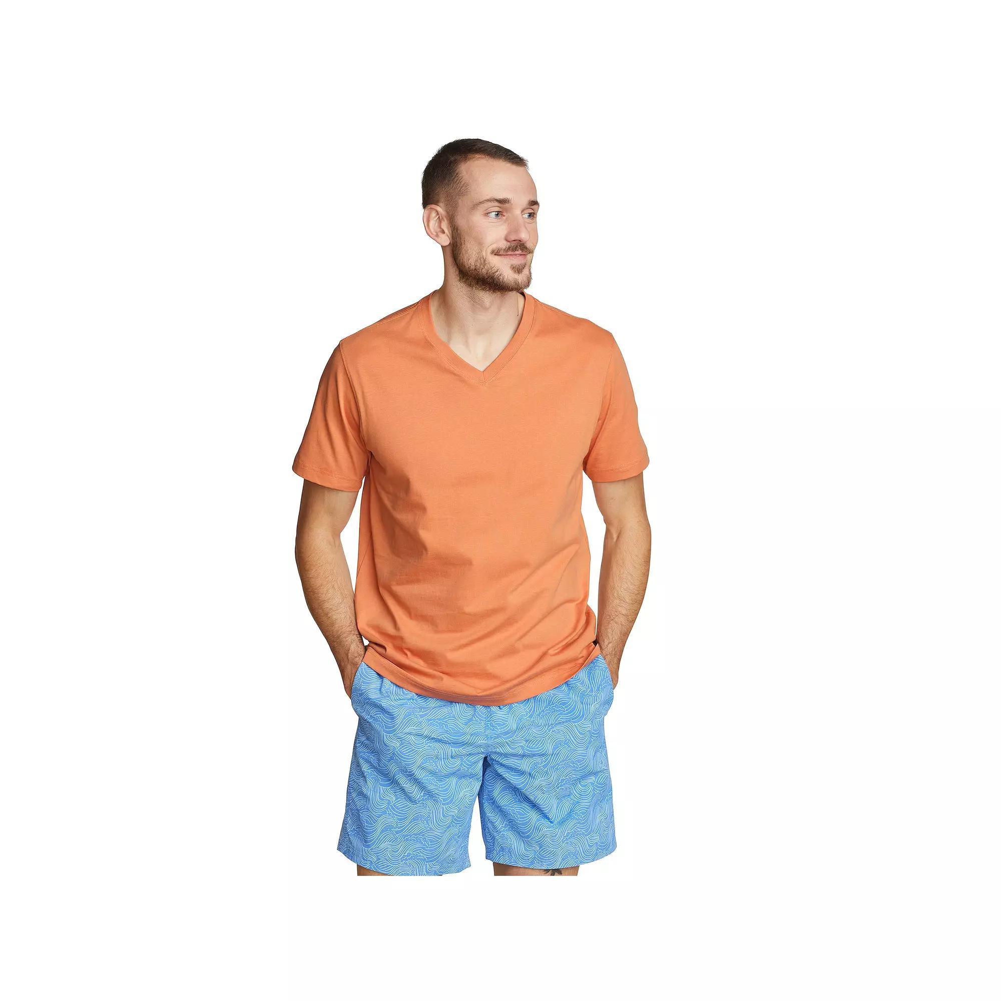 Men's Eddie Bauer Legend Short Sleeve V-Neck Tee,  Product Image