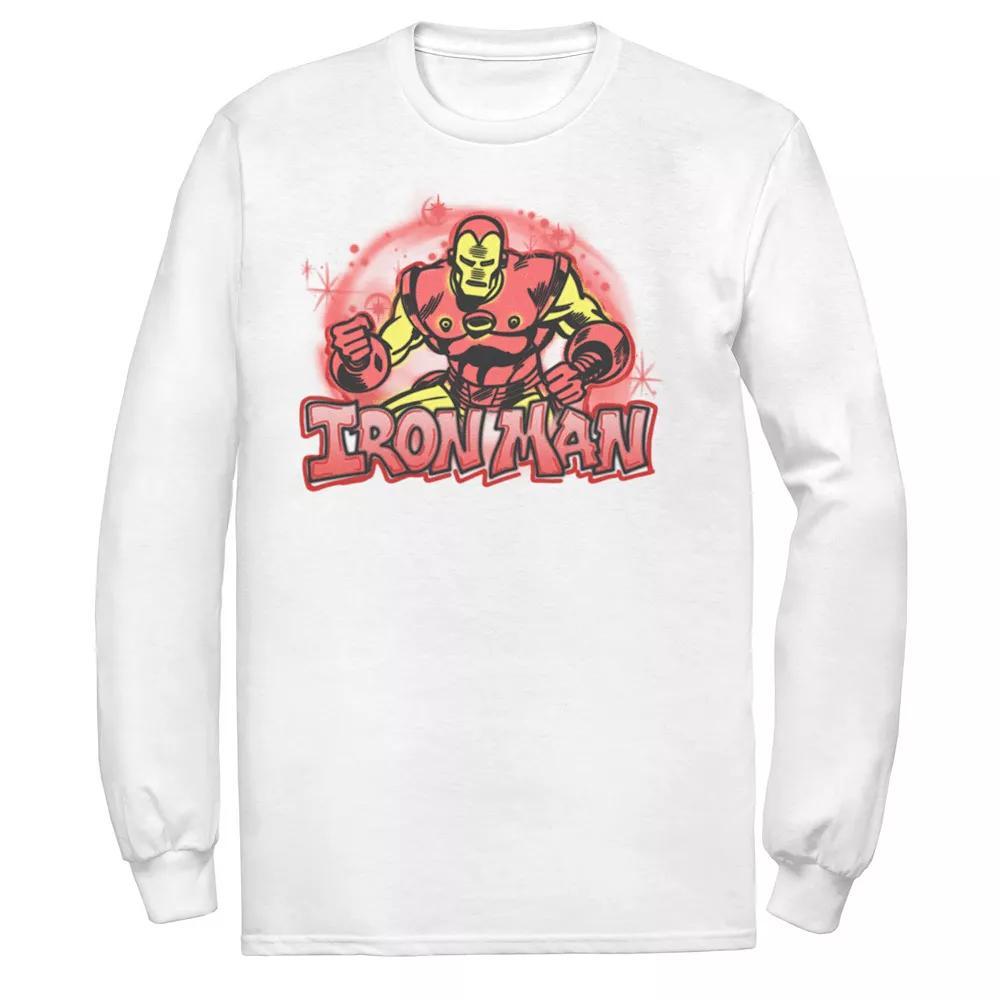 Men's Marvel Airbrushed Iron Man Graphic Tee,  Product Image