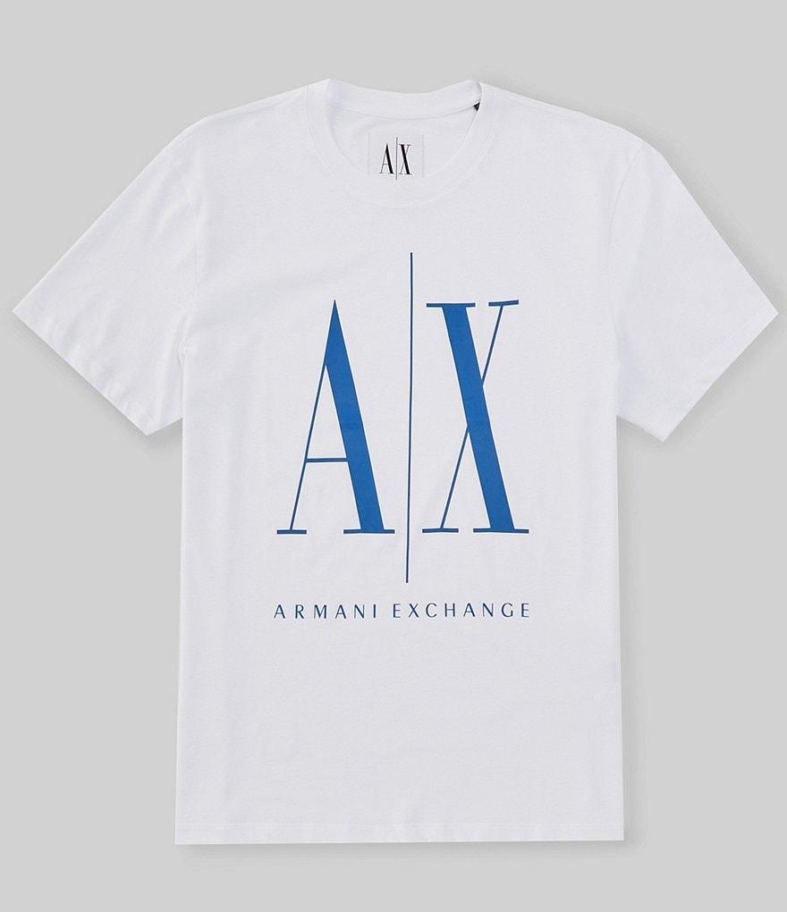 Armani Exchange Short Sleeve Large Icon Logo Graphic T-Shirt Product Image