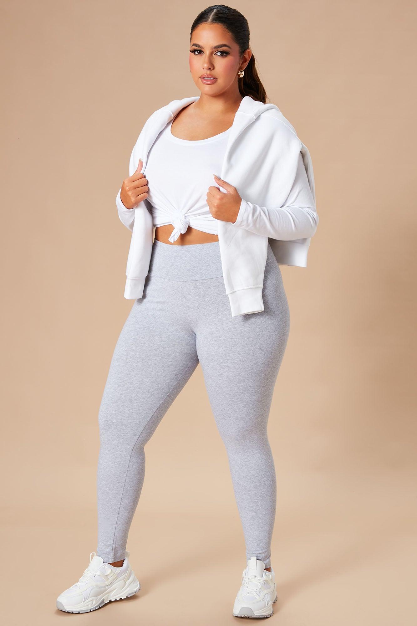 Running Around High Rise Legging - Heather Grey Product Image