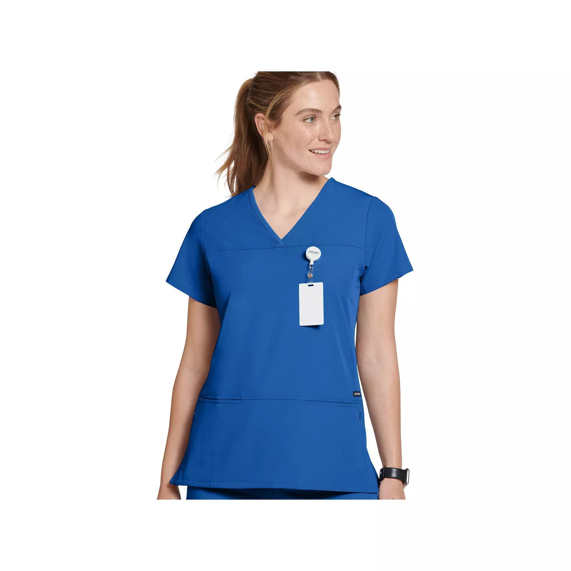 Women's Jockey® Scrubs True Fit Crossover V-Neck Top 2299,  Product Image