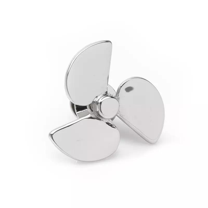 Mens 3D Boat Propeller Lapel Pin Product Image