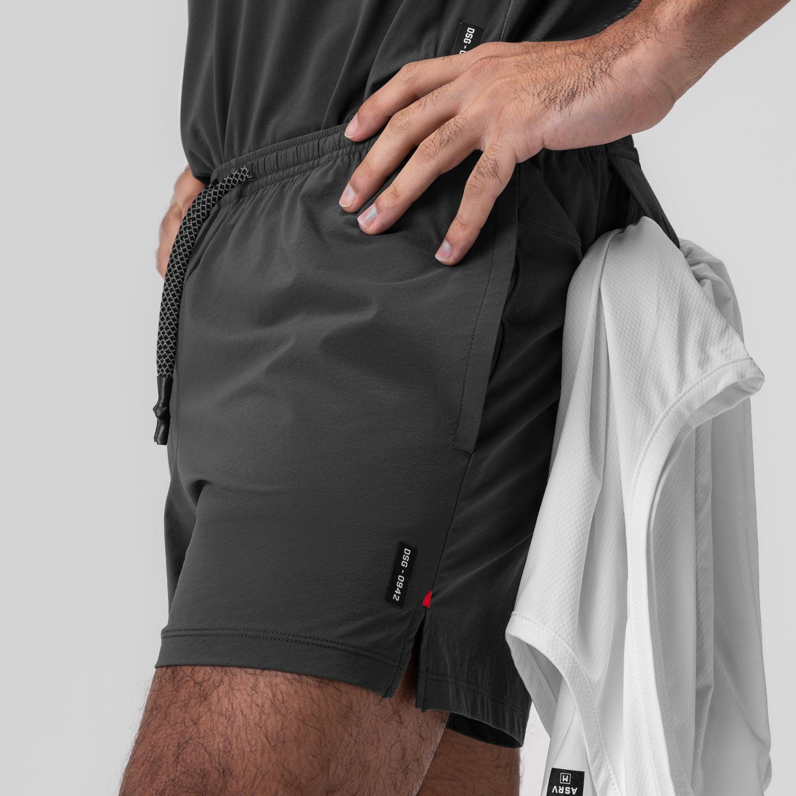 0942. Aerotex™ 5" Training Short - Space Grey Male Product Image