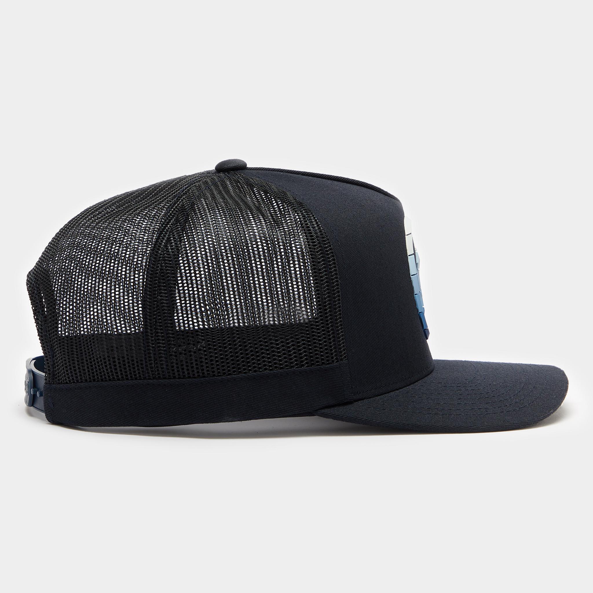 STRIPED QUARTER G COTTON TWILL TRUCKER HAT Product Image