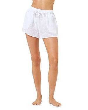 Womens Rio Drawstring Linen Shorts Product Image