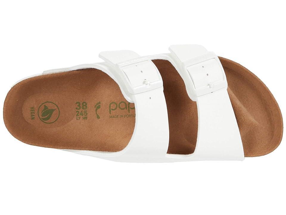 Birkenstock Womens Arizona Platform - Shoes White/White Product Image