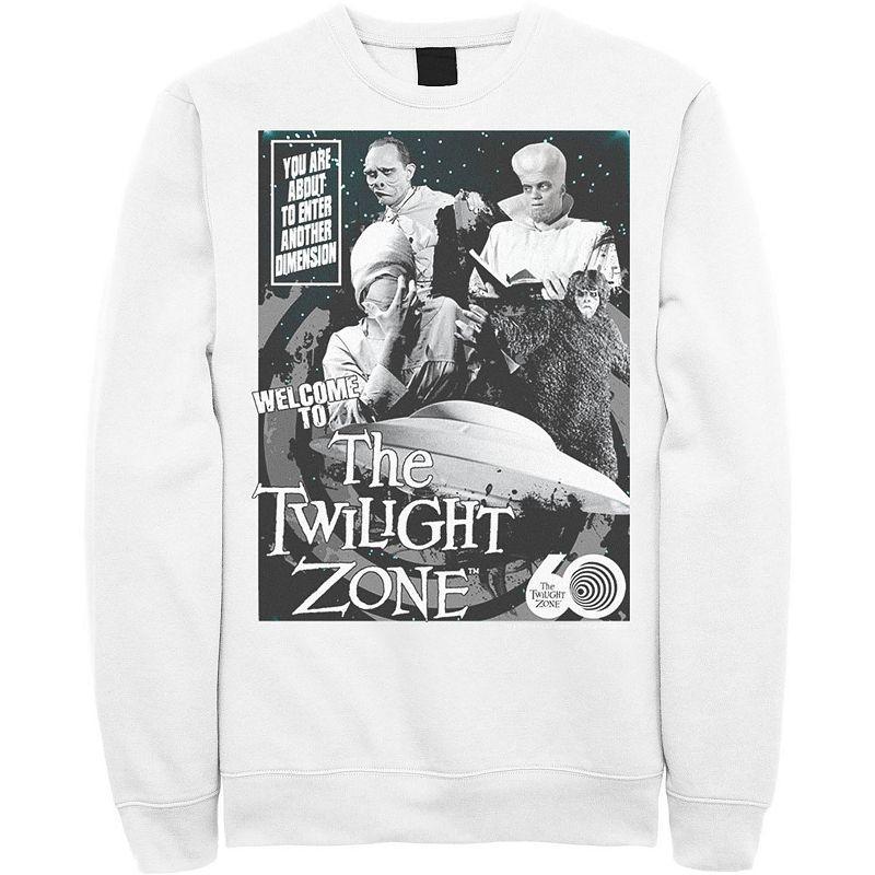 Men's CBS The Twilight Zone Comic 60th Sweatshirt, Size: Small, Blue Product Image