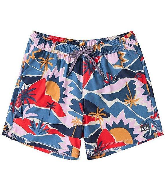 SAXX Oh Bou 2N1 5#double; Break of Dawn Volley Swim Shorts Product Image