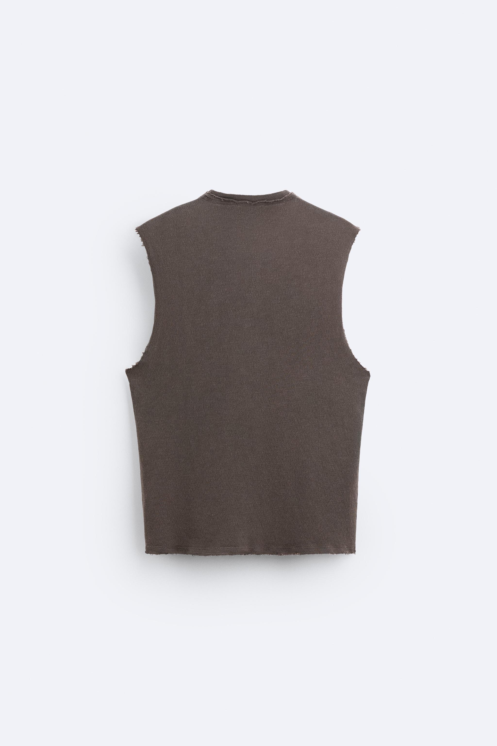 PRINTED KNIT TANK TOP Product Image