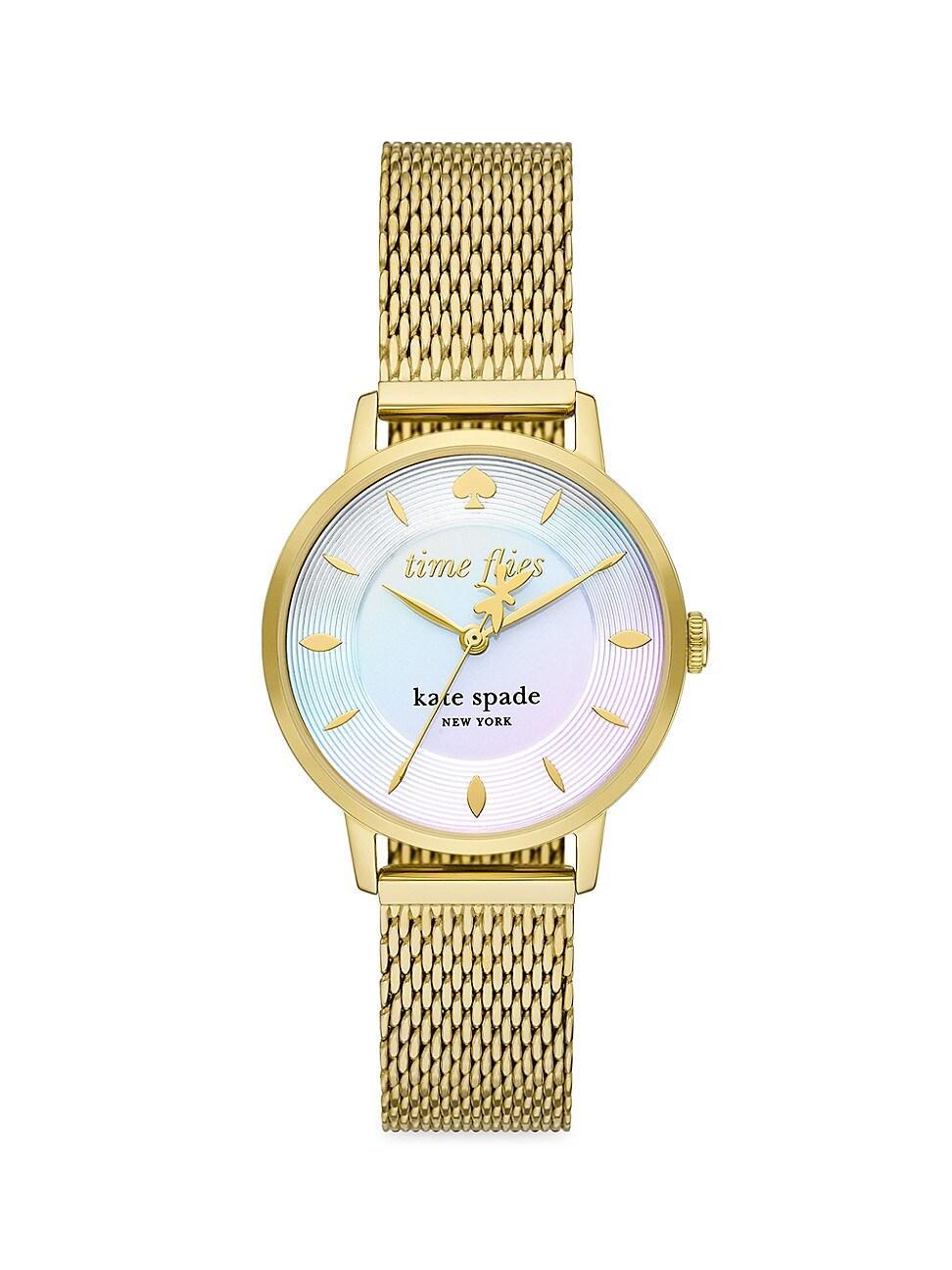 Kate Spade New York Metro Three-Hand Stainless Steel Watch - KSW1789 Watches Product Image