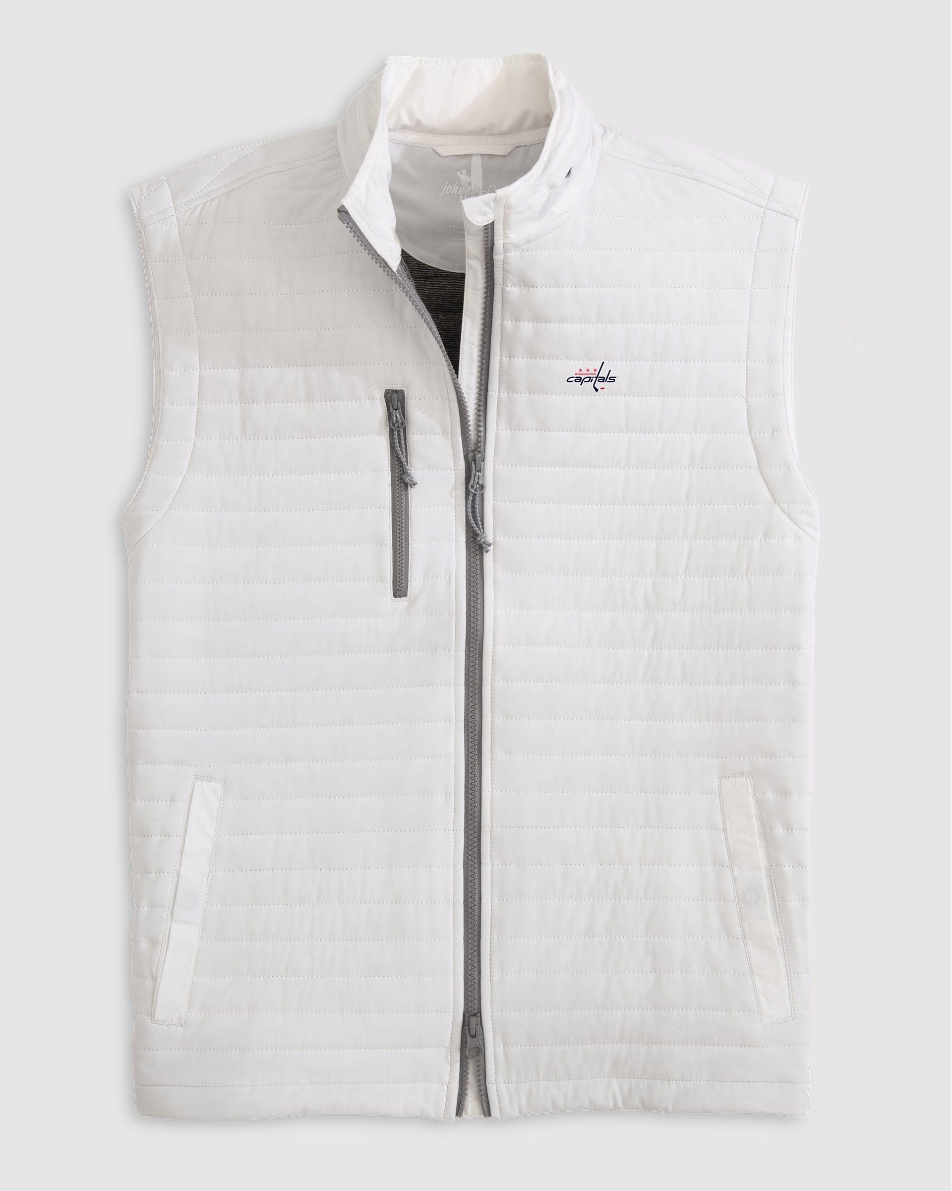 johnnie-O Auburn Crosswind Quilted Performance Vest Product Image