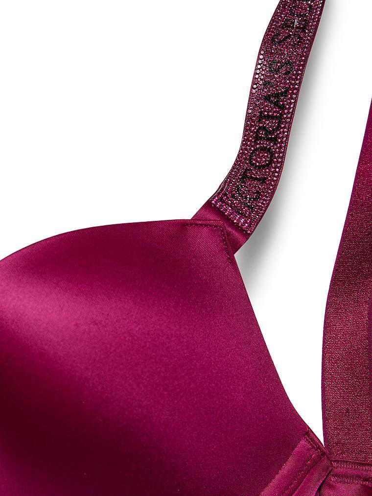 Bombshell Logo Shine Strap Add-2-Cups Push-Up Bra Product Image