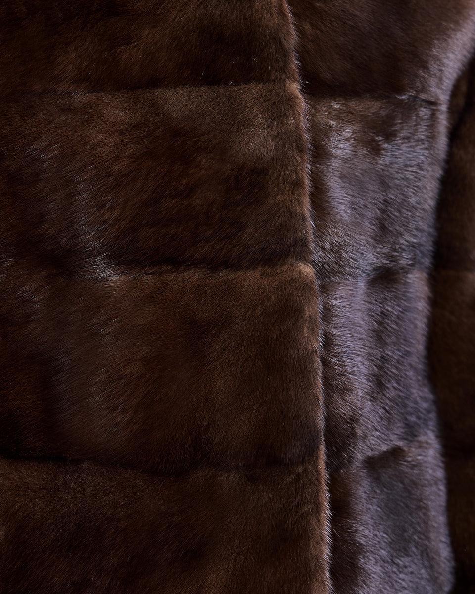 Horizontal Mink Jacket Product Image