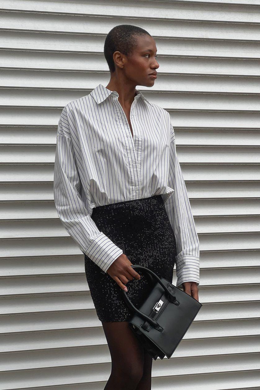 Sequin Mini Skirt Product Image