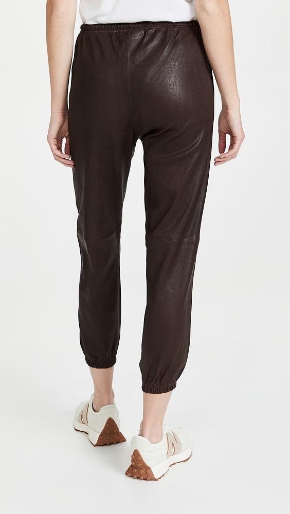 SPRWMN Leather Drawstring Joggers | Shopbop Product Image