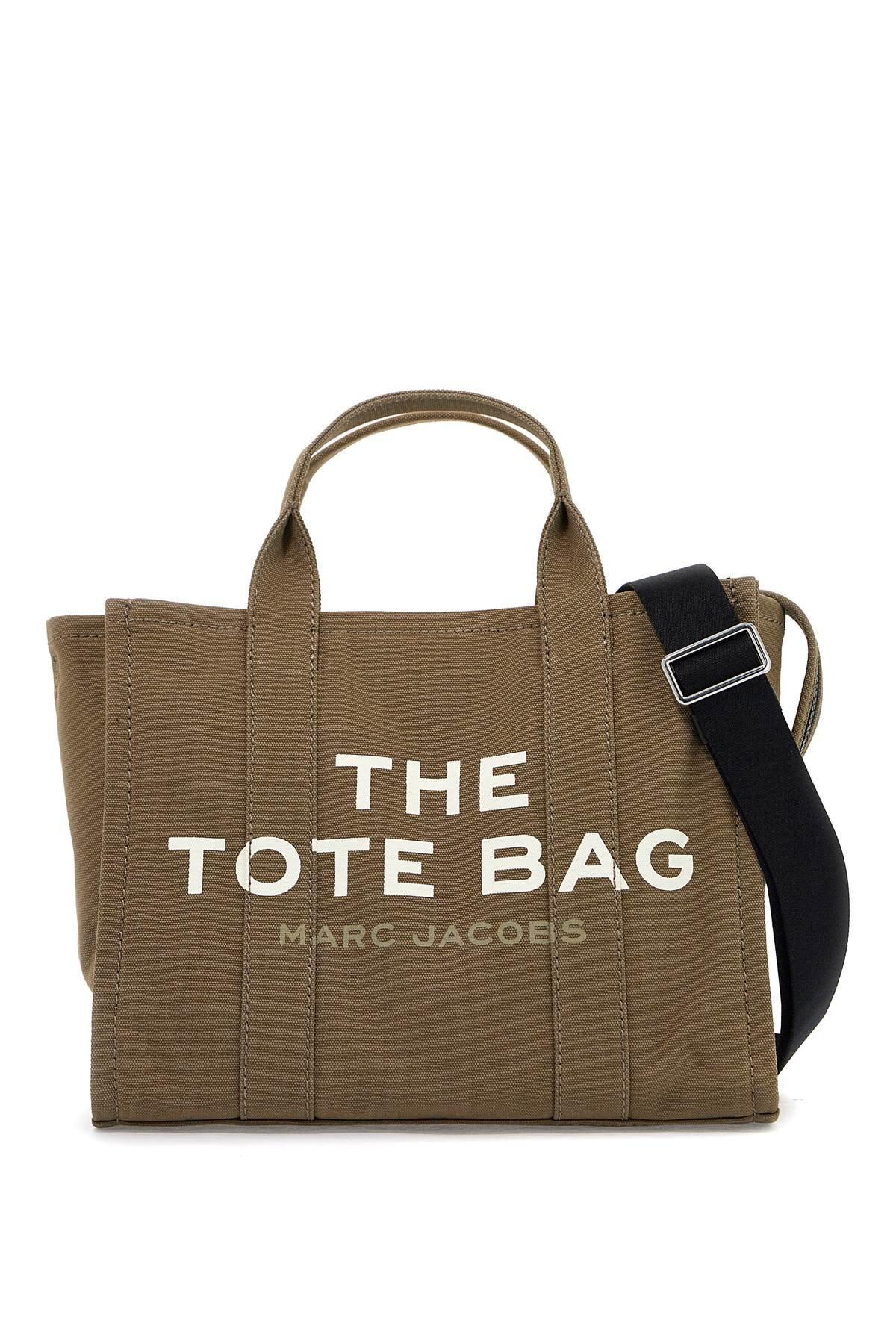 The Canvas Medium Tote Bag In Green Product Image