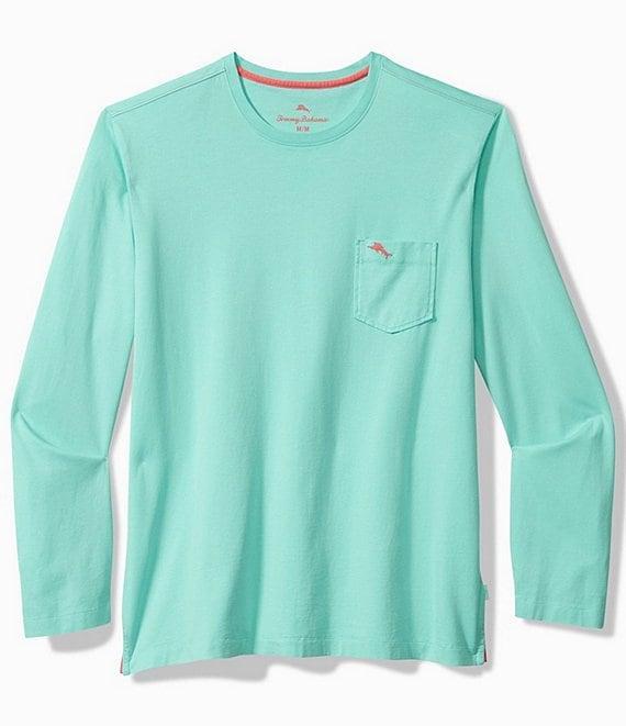 Tommy Bahama Solid New Bali Skyline Long Sleeve Pocket T-Shirt Product Image