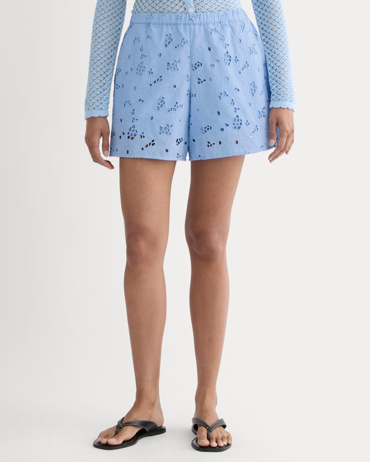 Womens Eyelet Pull-On Short by Everlane Product Image