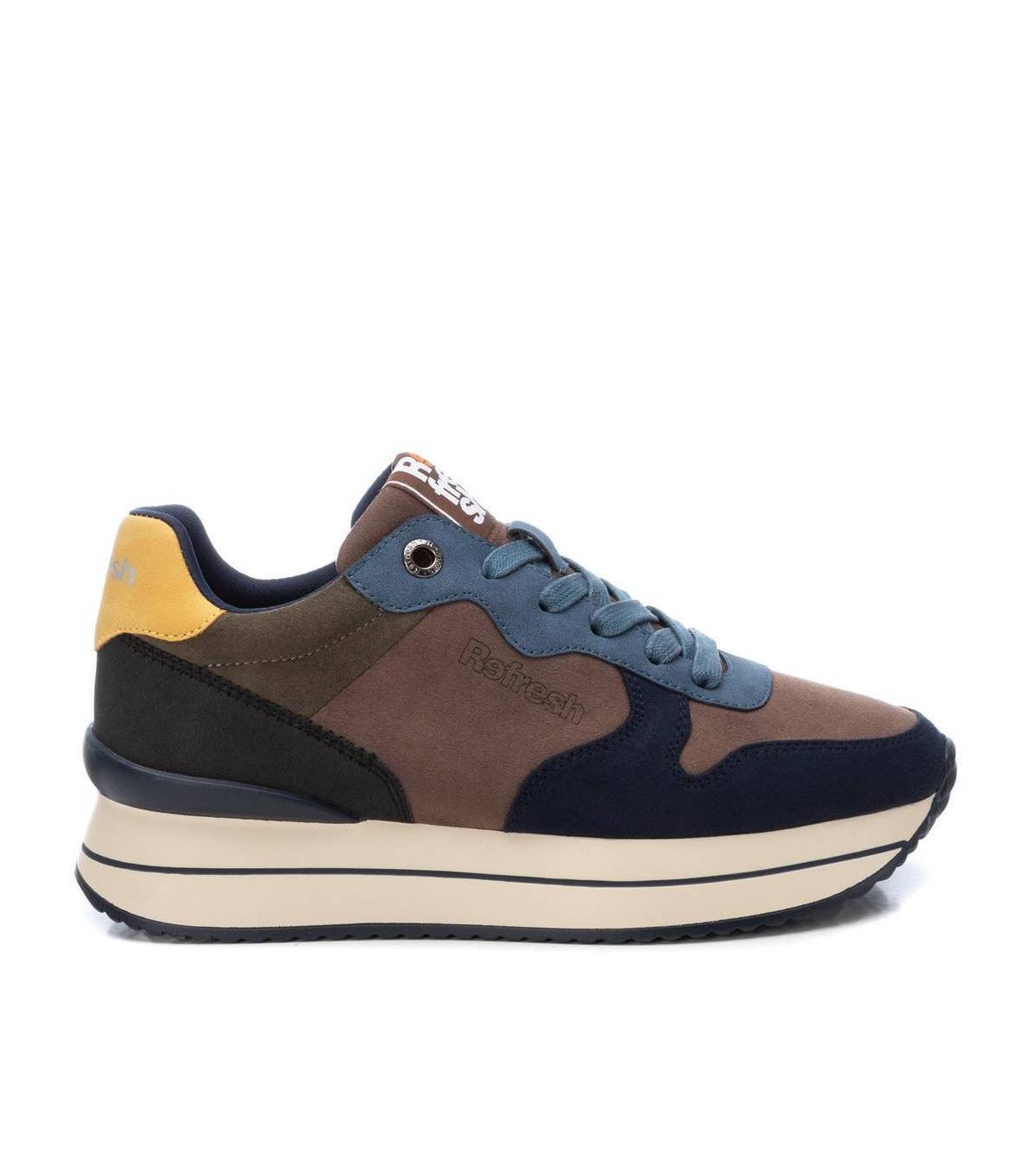 Xti Womens Casual Suede Sneakers Product Image