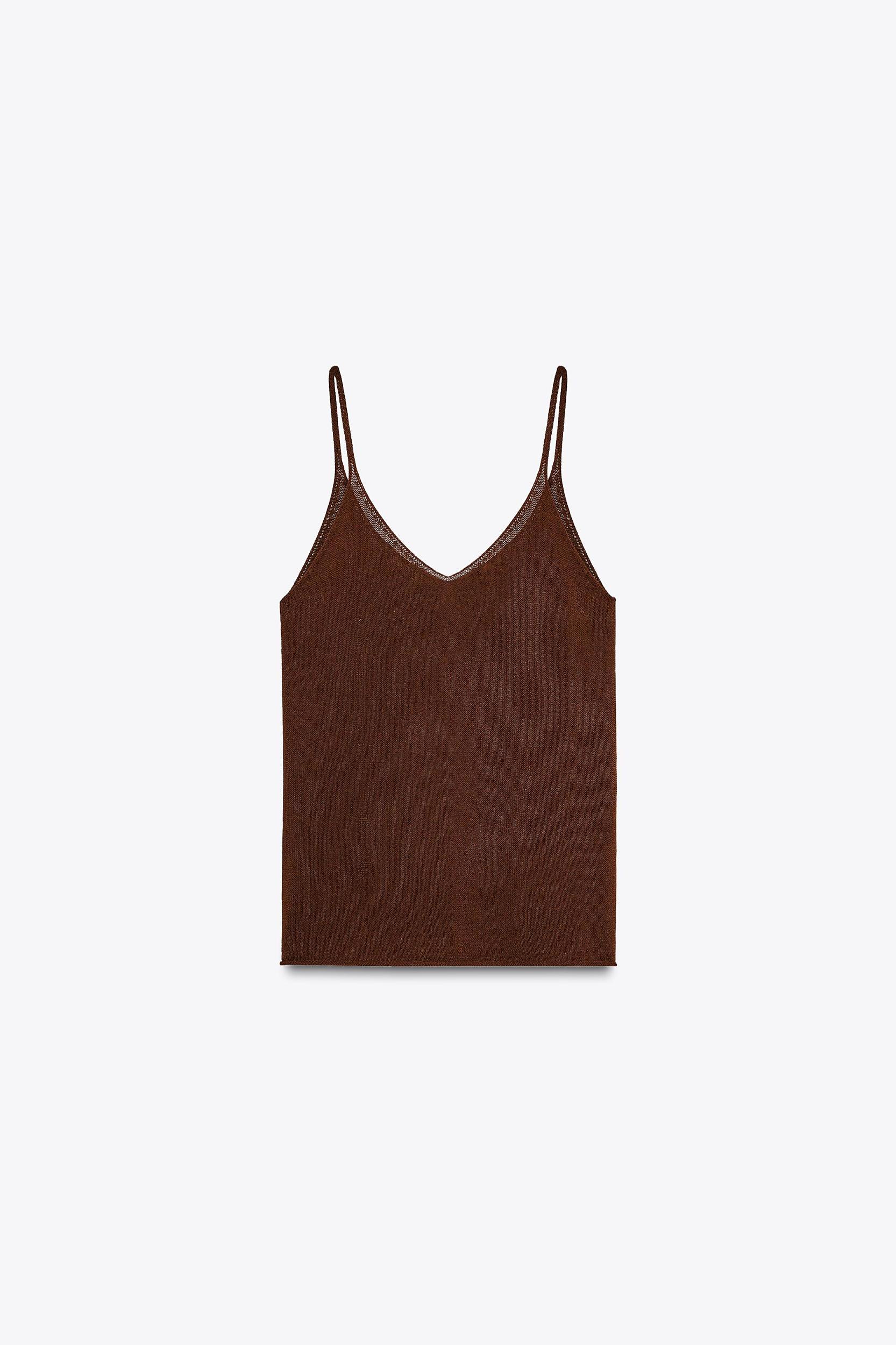 STRAPPY KNIT TOP Product Image