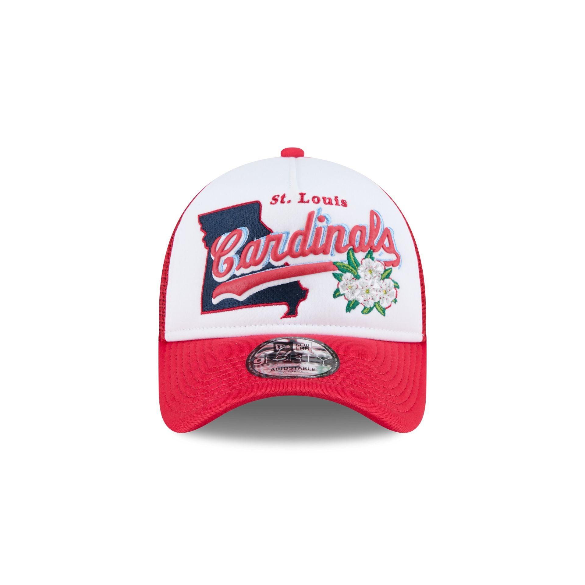 St. Louis Cardinals State Flower 9FORTY A-Frame Trucker Hat Male Product Image