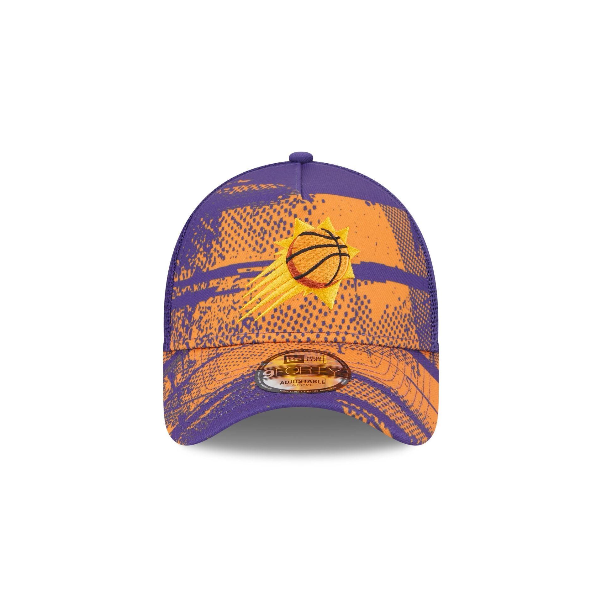 Phoenix Suns 2024 Tip-Off 9FORTY A-Frame Trucker Hat Male Product Image