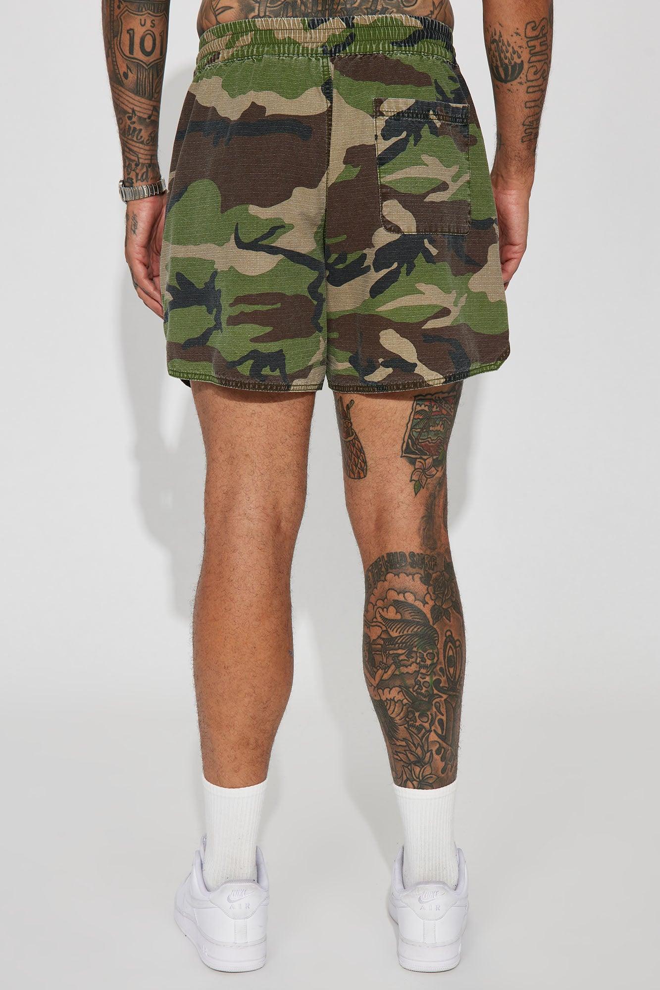 Games Calling Warmup Shorts - Camouflage Product Image