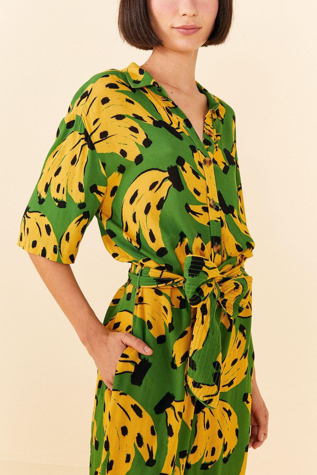 Green Bossa Banana Jumpsuit Product Image