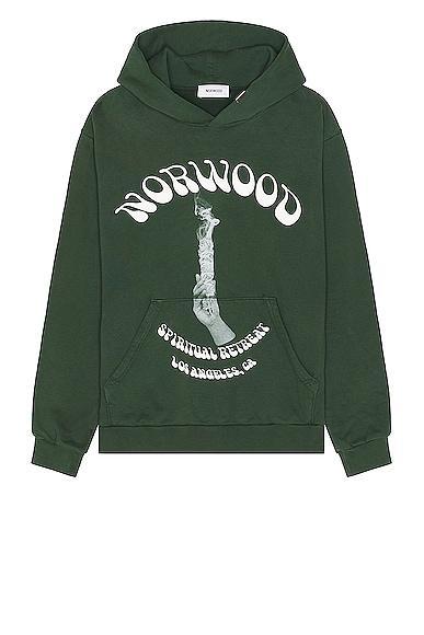 Norwood Hardrock Hoodie in Green Product Image