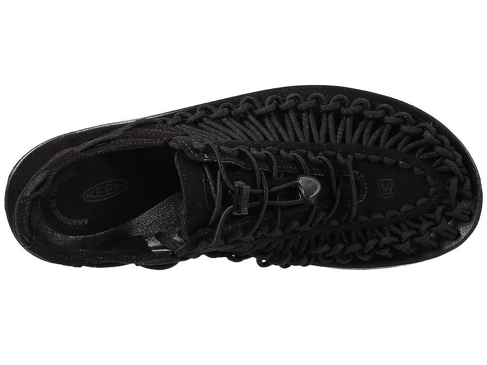 KEEN Uneek Black) Men's Shoes Product Image