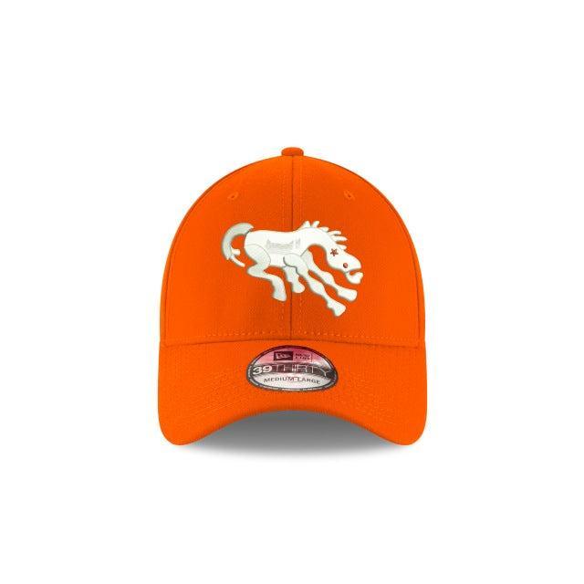 Denver Broncos Team Classic Orange 39THIRTY Stretch Fit Hat Male Product Image