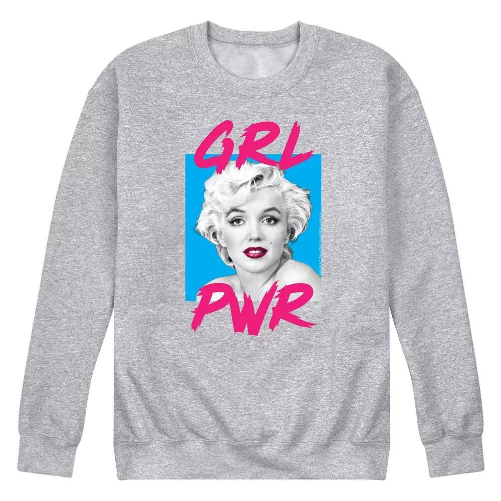 Men's Marilyn Monroe GRL PWR Sweatshirt,  Product Image