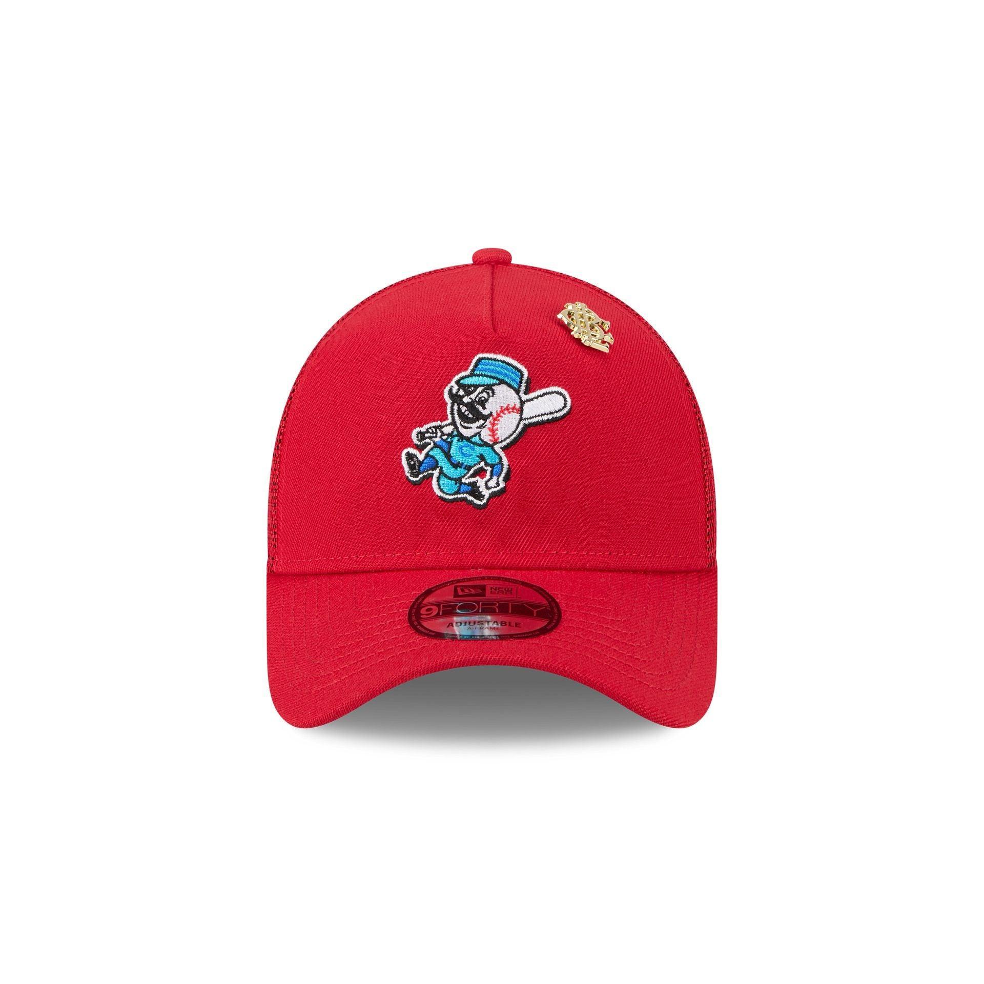 Big League Chew x Cincinnati Reds 9FORTY A-Frame Trucker Hat Male Product Image