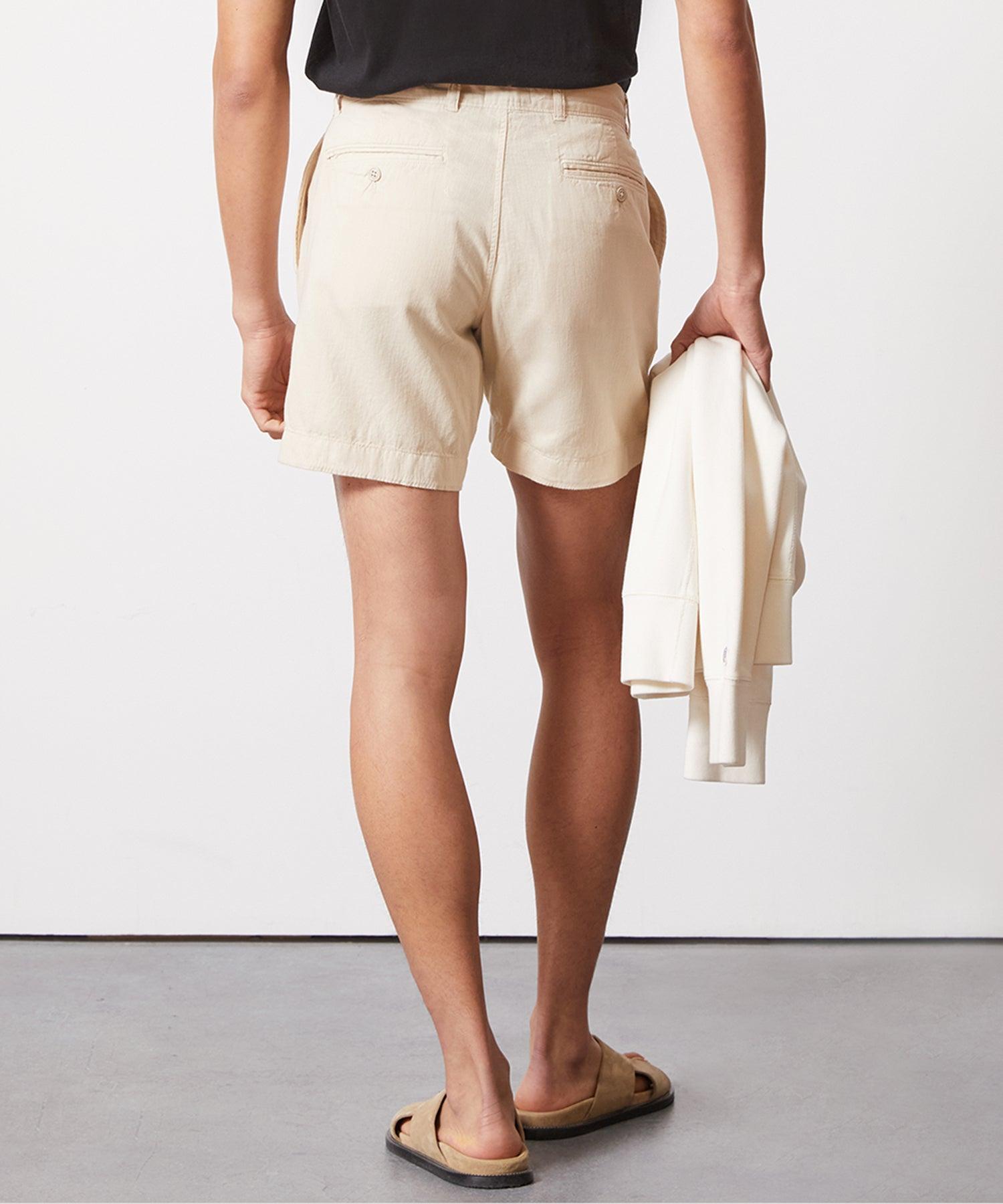 7" Cotton-Linen Hudson Short Product Image