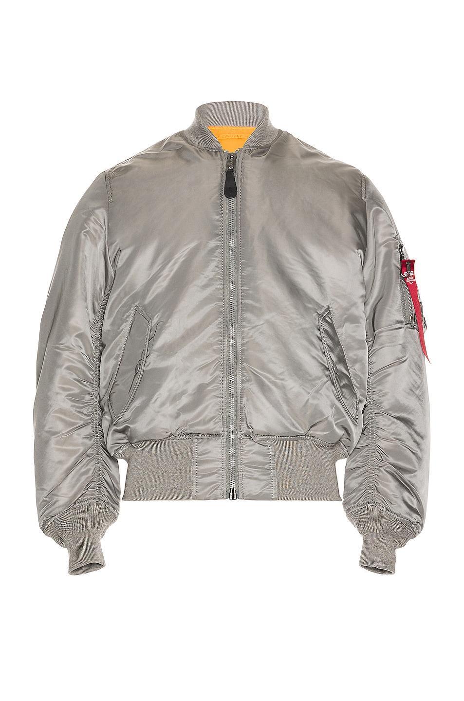 ALPHA INDUSTRIES MA-1 Bomber Jacket in Green Product Image