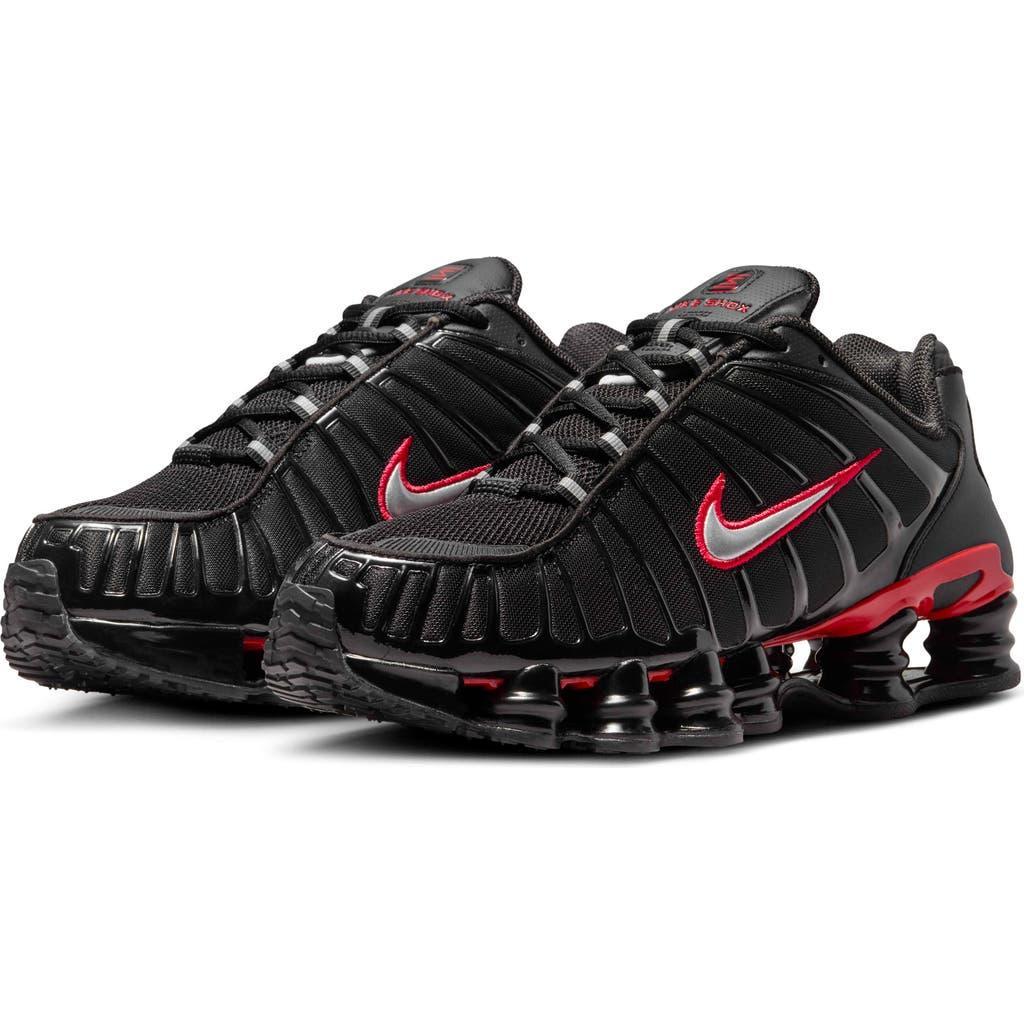 NIKE Shox Tl In Black/university Red/metallic Silver Product Image