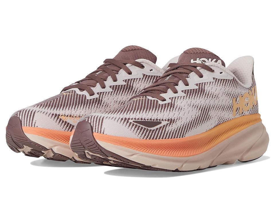 Hoka Women's Clifton 9 GTX(r) (Cosmic Pearl/Smoky Quartz) Women's Shoes Product Image