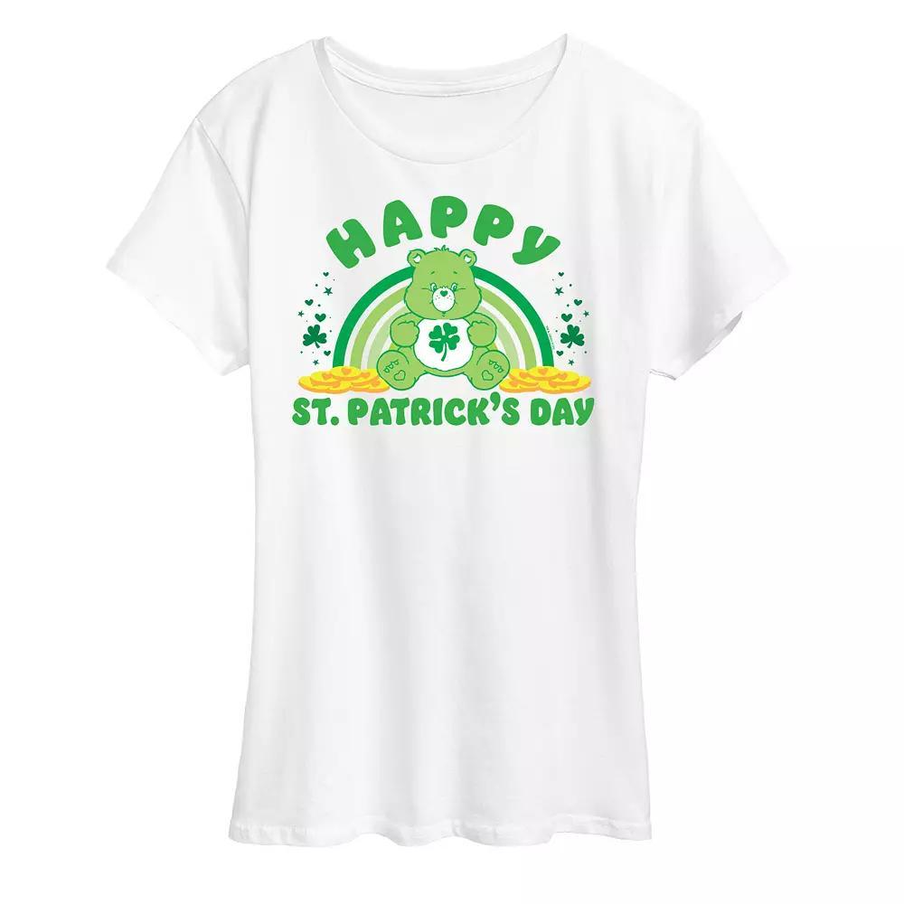 Women's Care Bears Happy St. Patrick's Day Graphic Tee,  Product Image