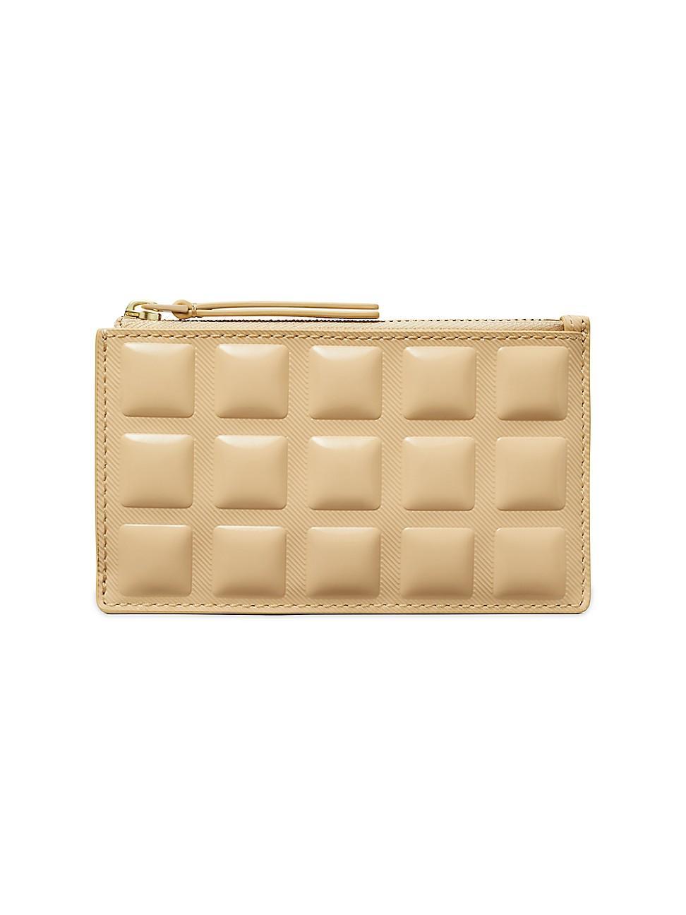 Womens Flemming Quilted Leather Card Case Product Image