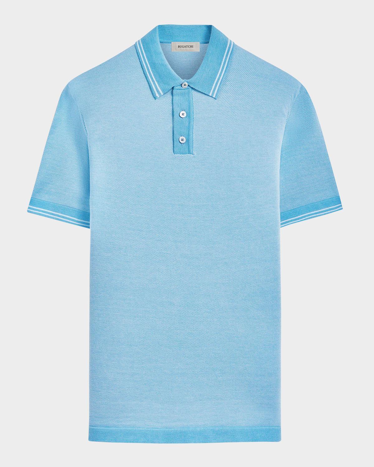 Men's 3-Button Polo Sweater Product Image