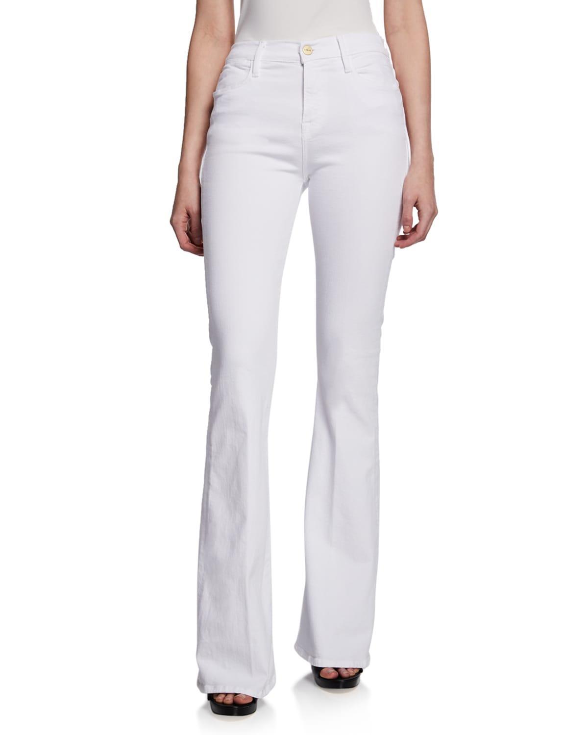 Womens Le High Stretch Flare Jeans Product Image