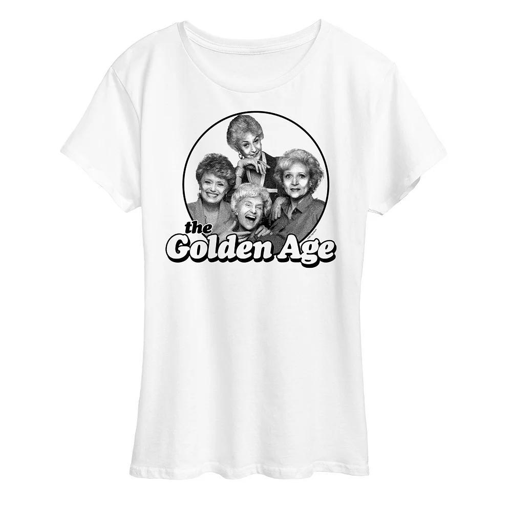 Women's Golden Girls The Golden Age Graphic Tee, Girl's,  Product Image