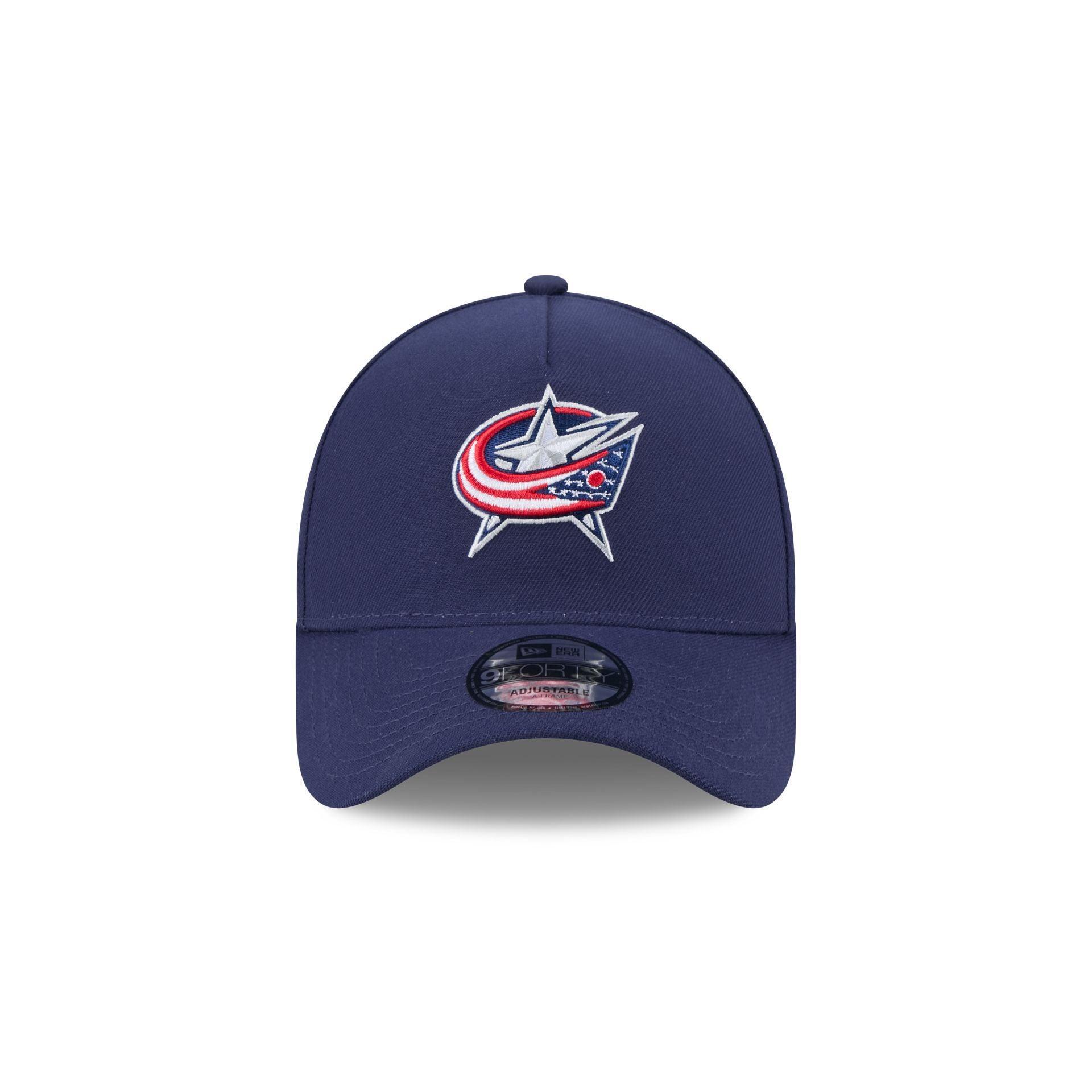 Columbus Blue Jackets Team 9FORTY A-Frame Snapback Hat Male Product Image