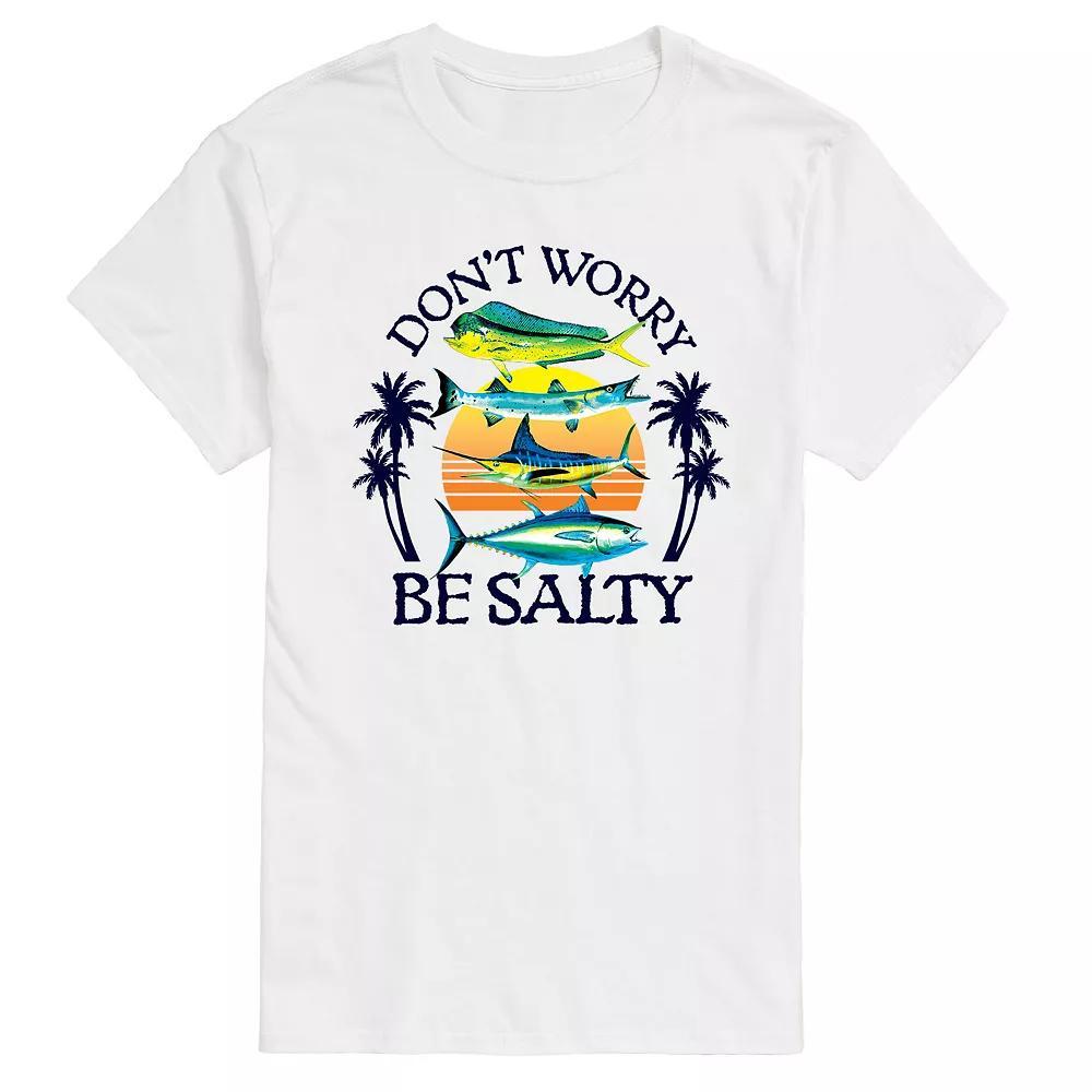 Men's Don't Worry Be Salty Graphic Tee,  Product Image