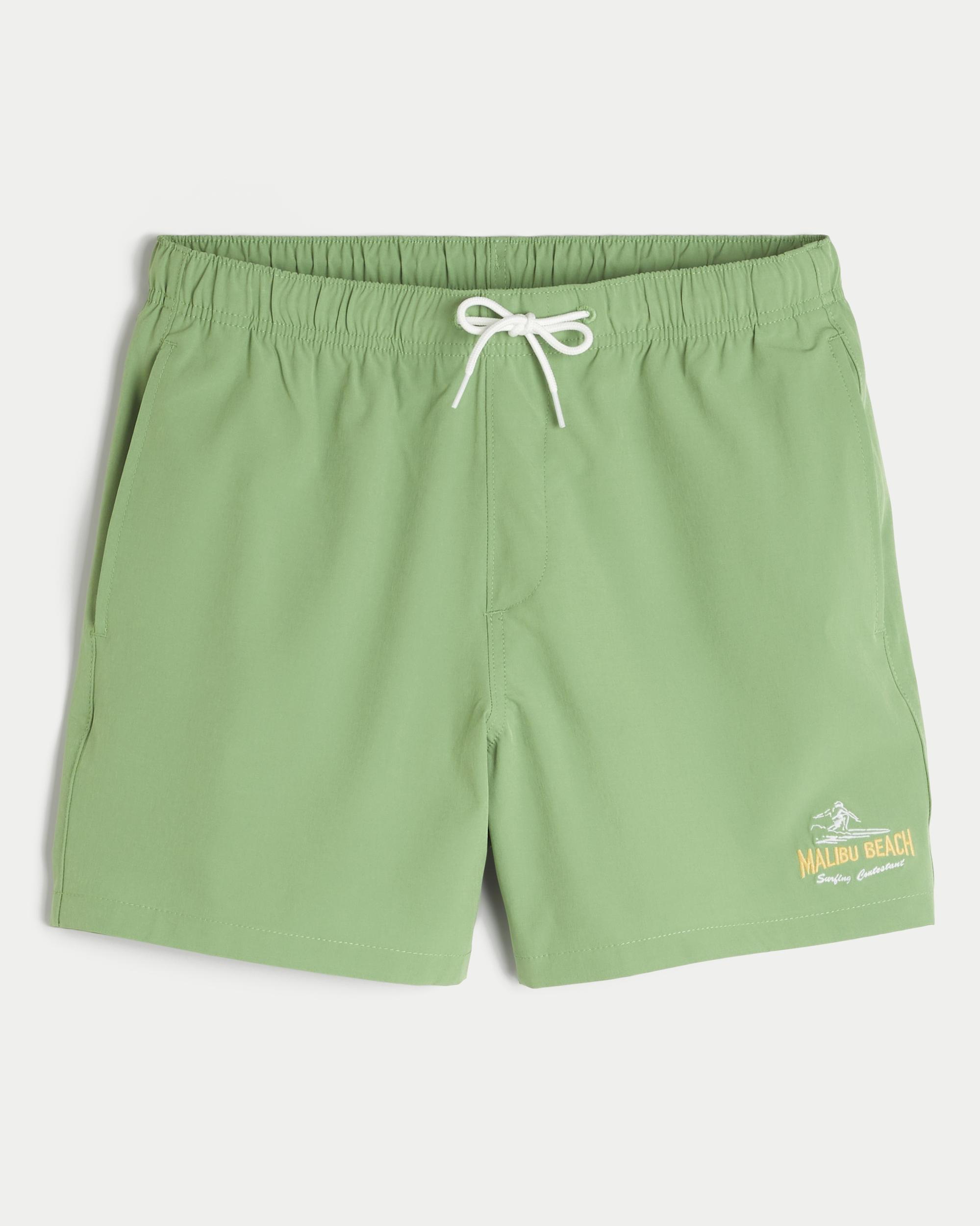Mid-Thigh Volley Swim Trunks Product Image