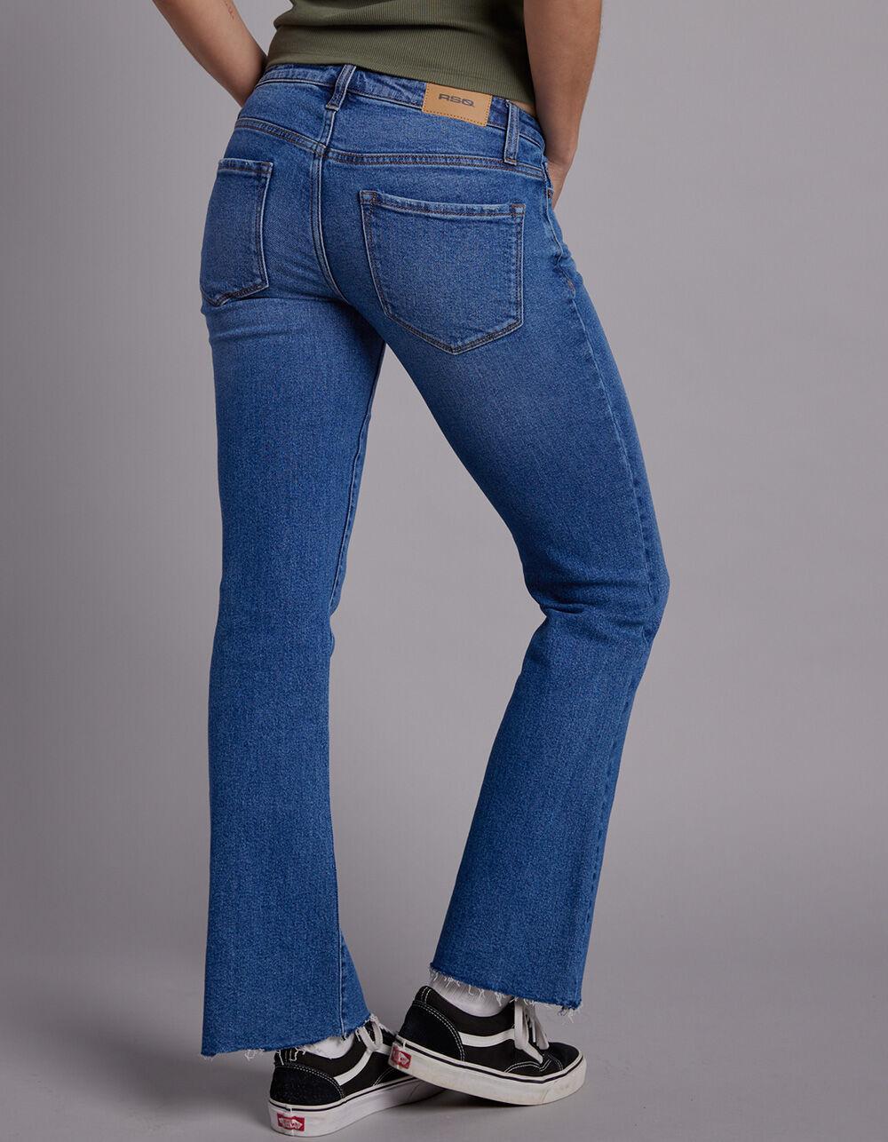 RSQ Womens Low Rise Flare Jeans Product Image