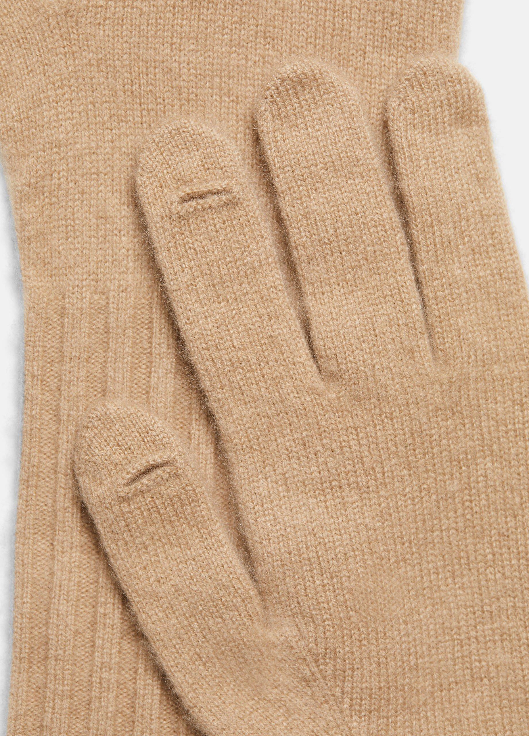 Womens Plush Cashmere Glove, Grey Vince Product Image