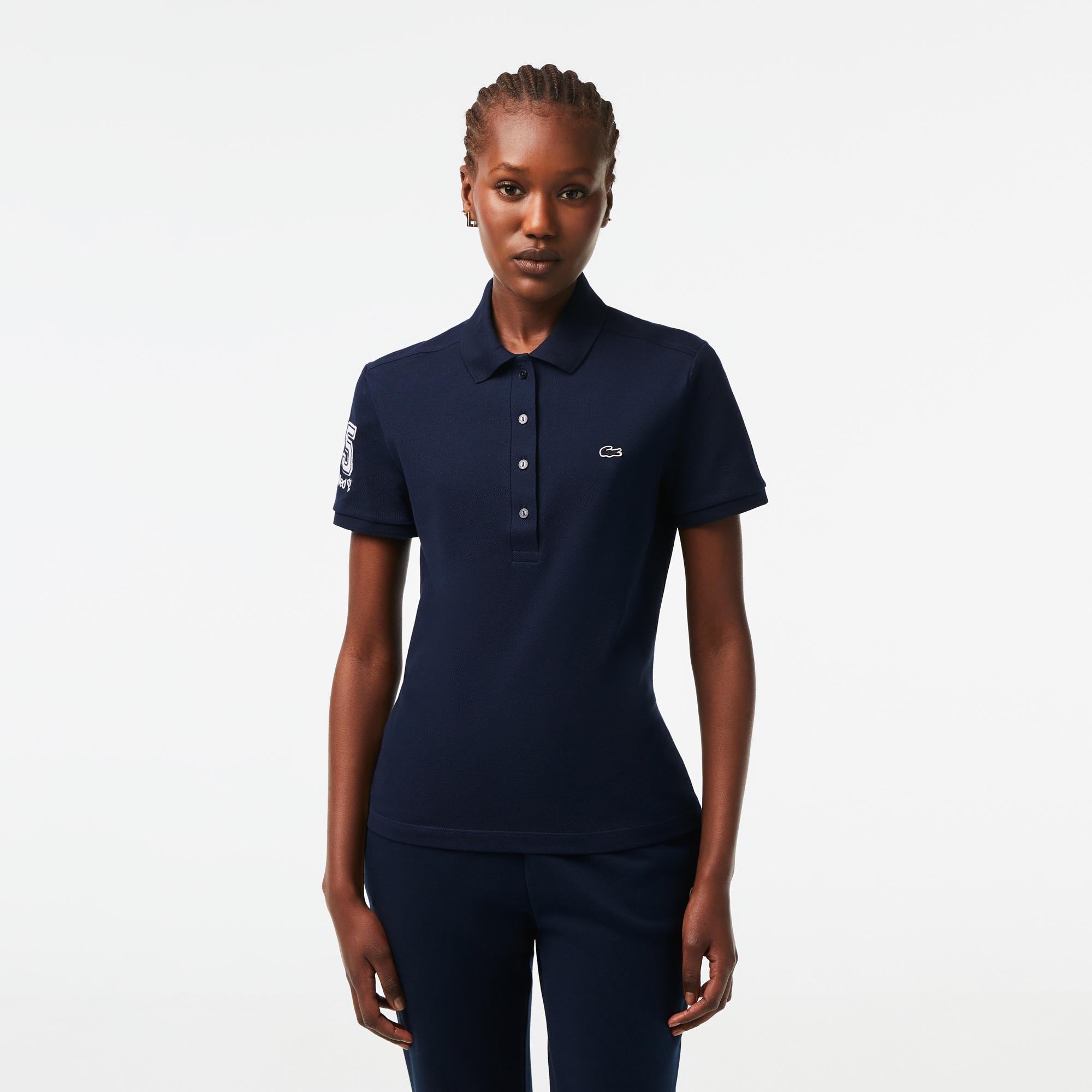 Women’s Lacoste x Club Med Cotton Polo Shirt Product Image