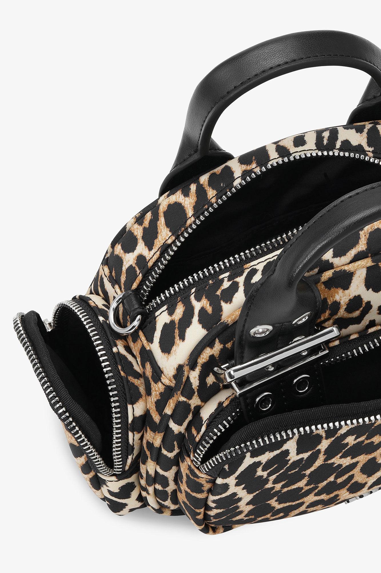Leopard Mini Polochon Bag Product Image
