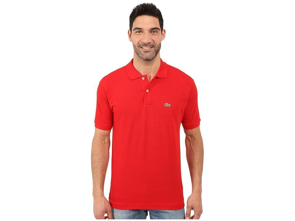 Lacoste Classic Chine Short-Sleeve Signature Polo Shirt Product Image